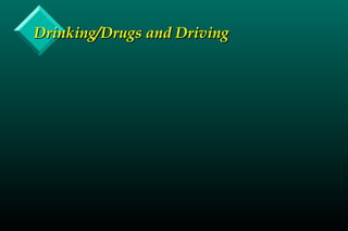 Drinking/Drugs and DrivingDrinking/Drugs and Driving
 