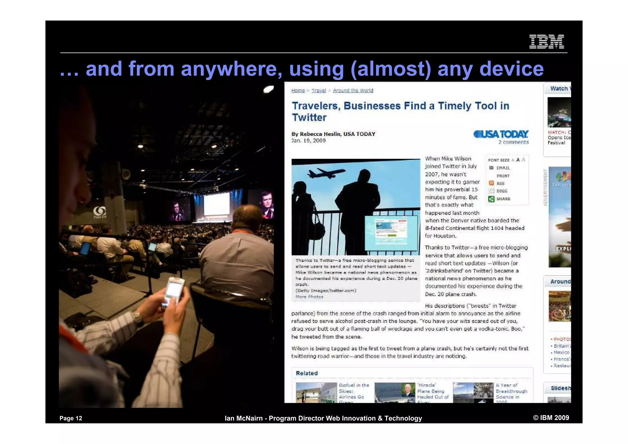 Using Social Software to Market yourself - inside and outside the firewall