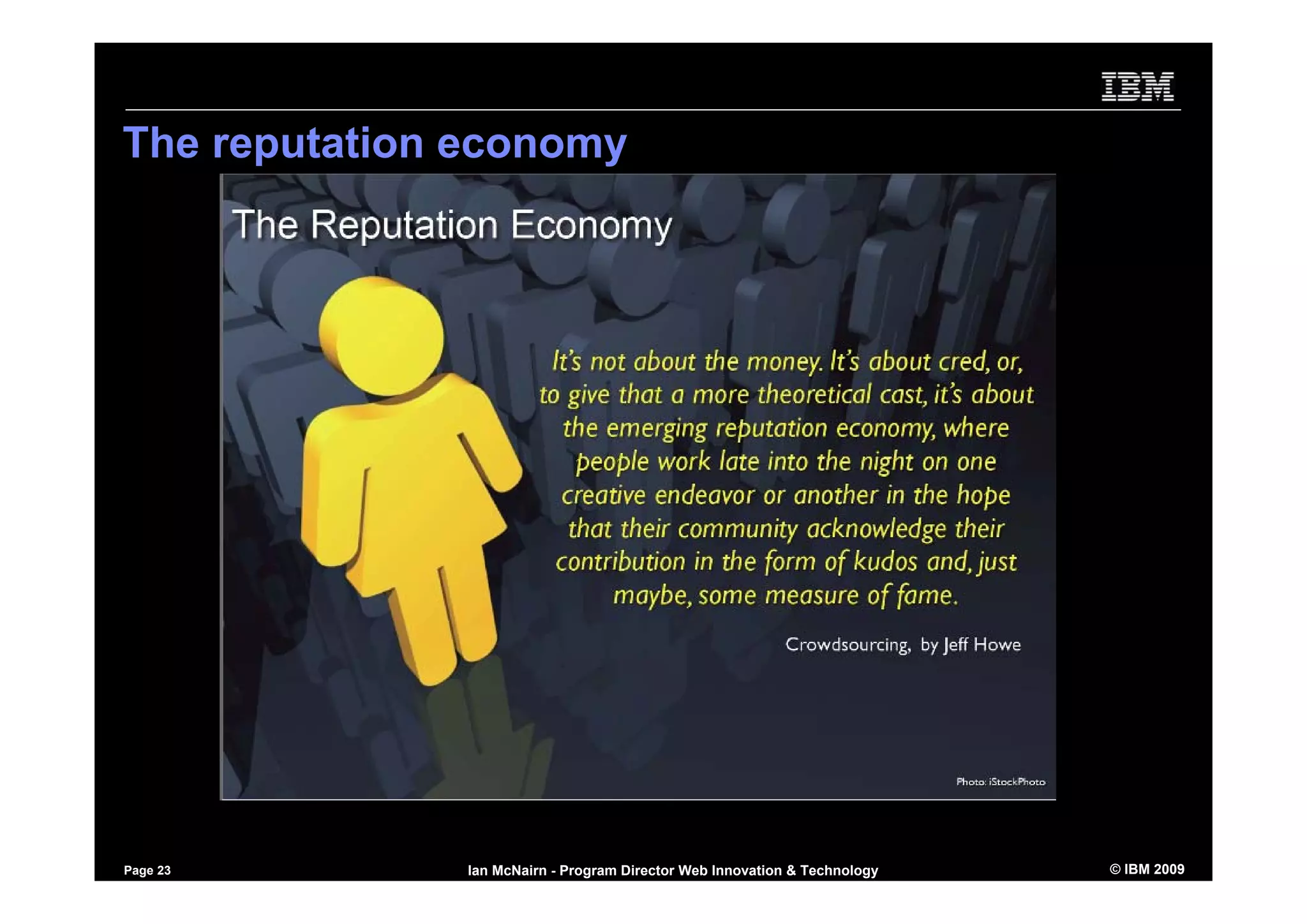 Using Social Software to Market yourself - inside and outside the firewall