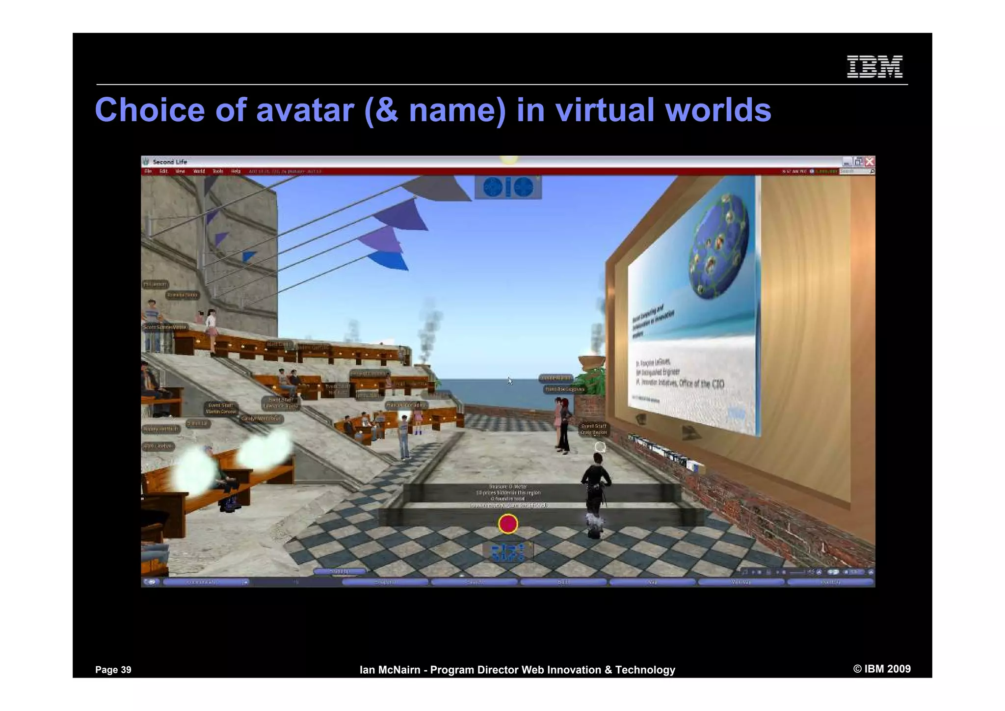 Using Social Software to Market yourself - inside and outside the firewall