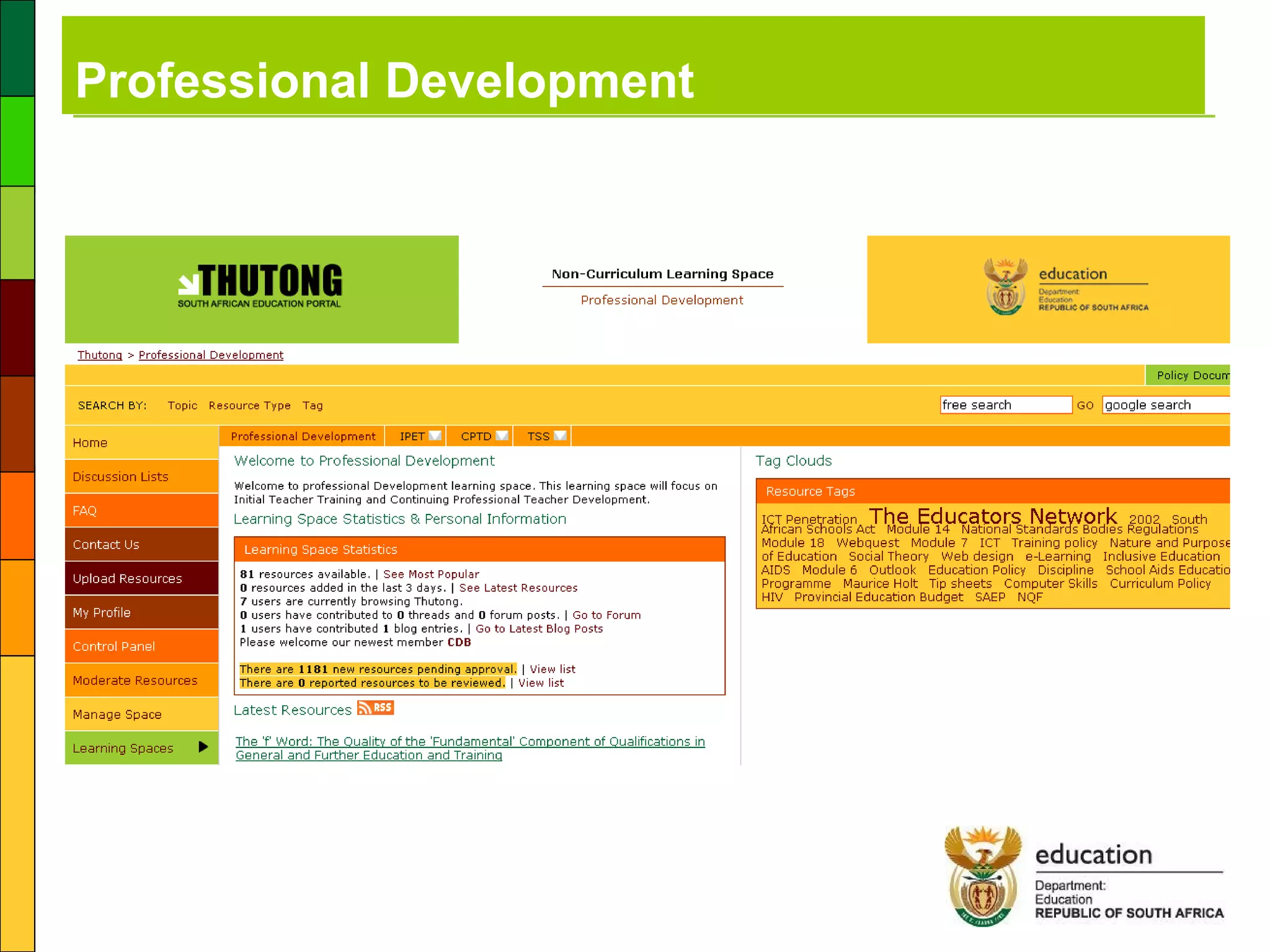 Professional Development 