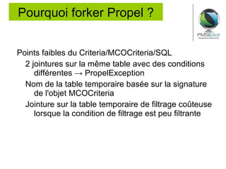 Appel du pmsipilotMCOCriteria toujours à partir du pmsipilotMCOContext 