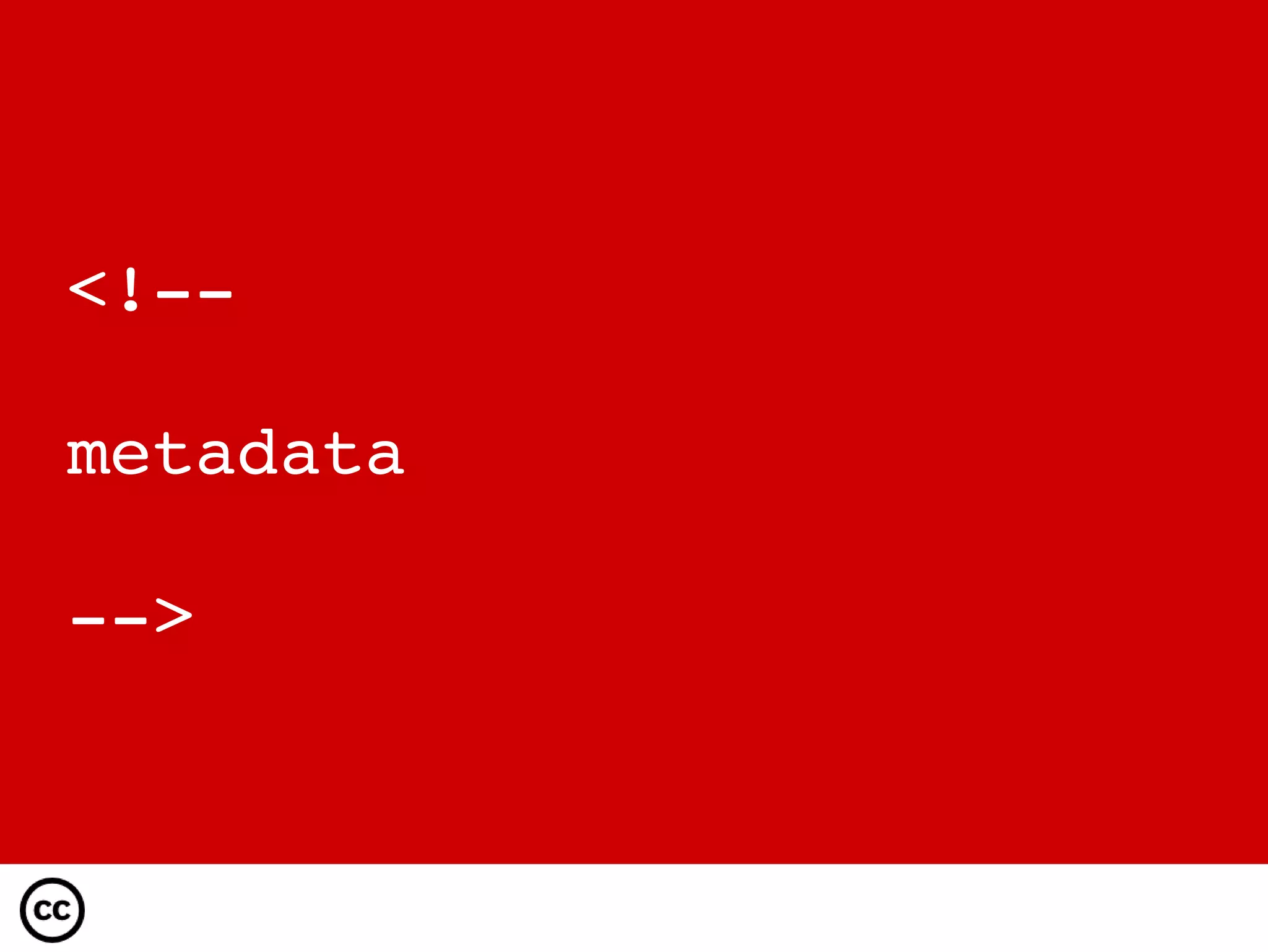 Semantic Web (a gross oversimplification  in 120 seconds) 