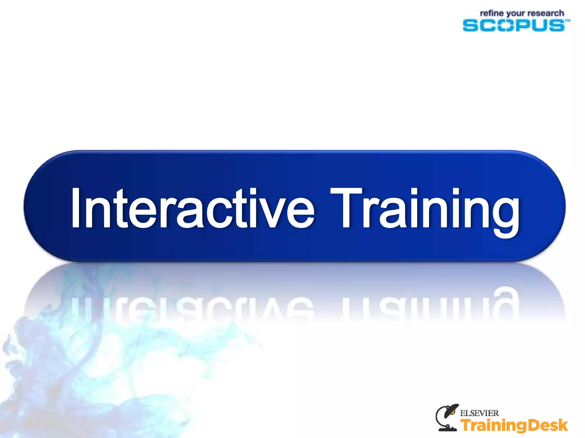 Additional Tools and ServicesThe largestAbstract and Citation Database of research literature and quality web sources.What is Scopus?Collaborated with 21 institutes world-wide