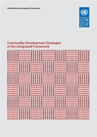 20090708 commodities in the if study undp cover and table of content
