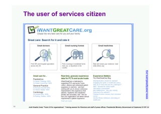 The user of services citizen




                                                                                         ...