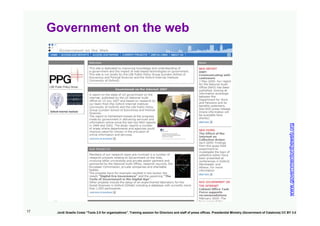 Government on the web




                                                                                                ...