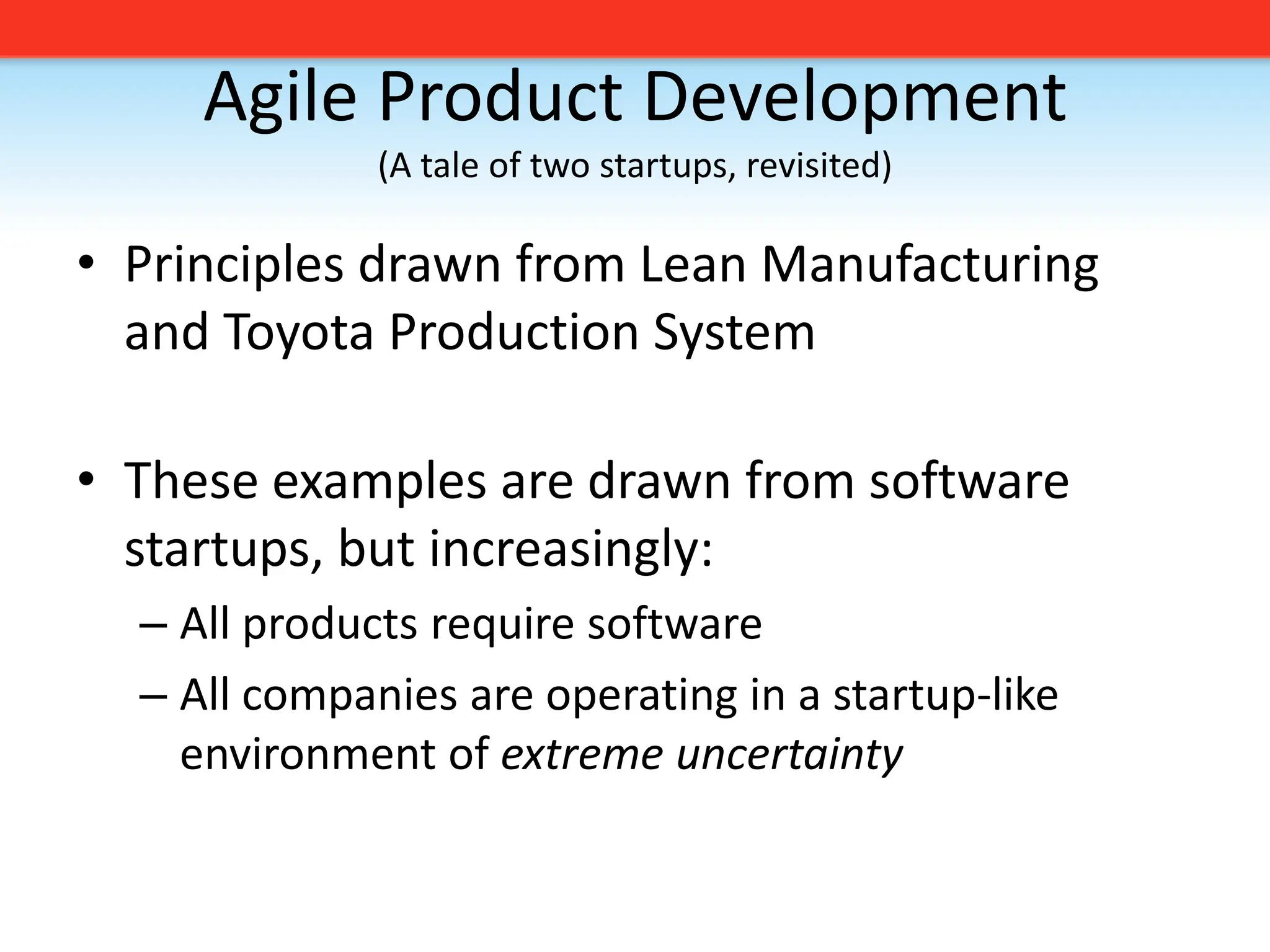 Rapid hypothesis testing about market, pricing, customers, …