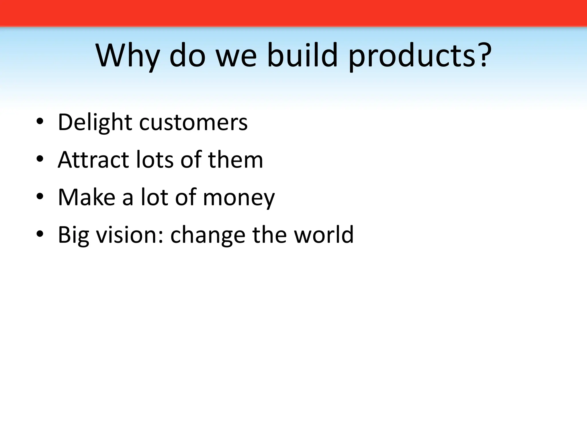 Tell a good change from a bad change (quickly)