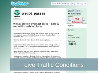 Live Traffic Conditions 553 followers 
