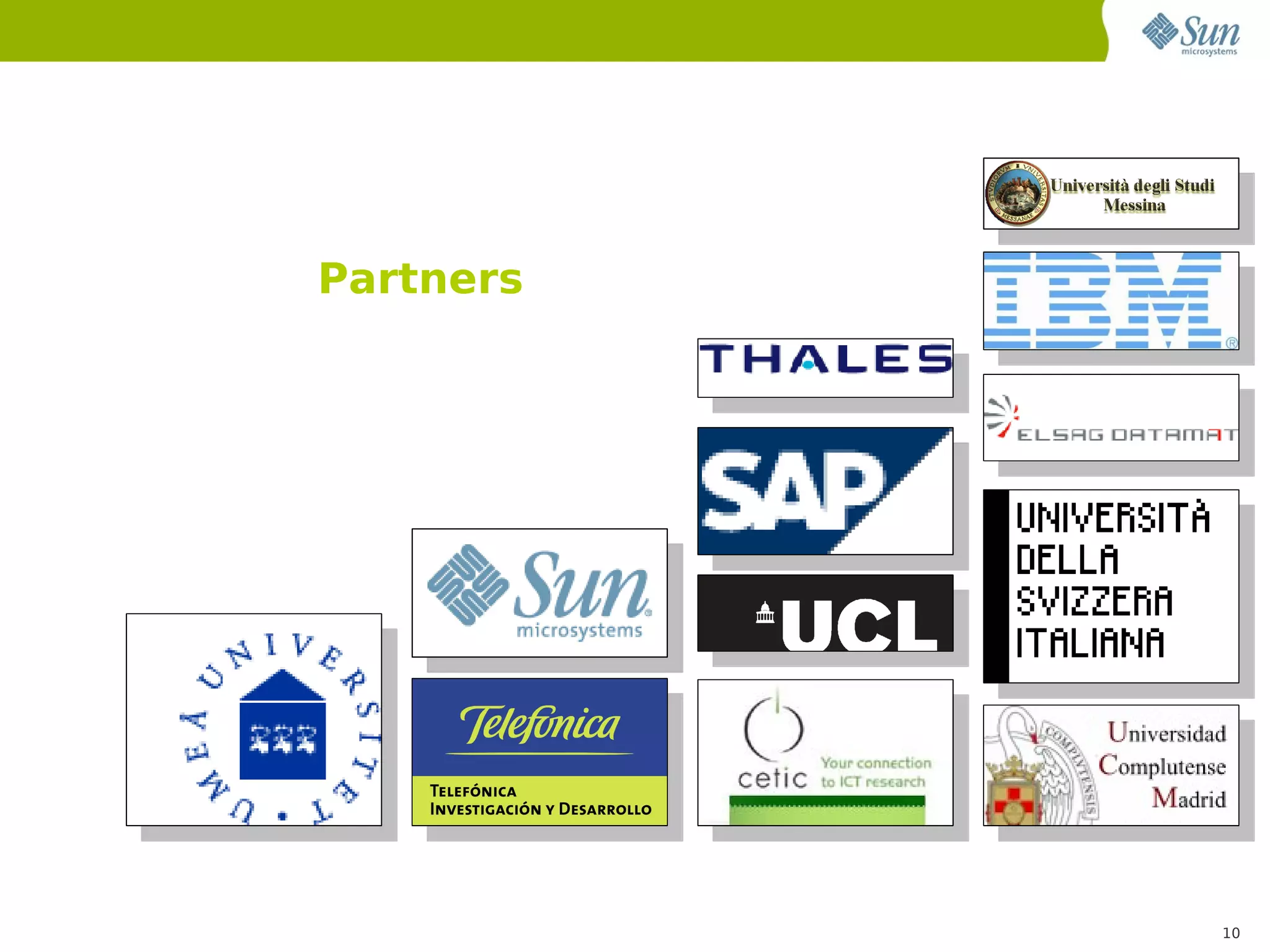 Partners




           10
 