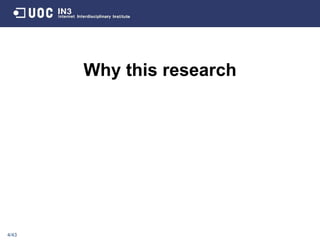 Why this research /43 