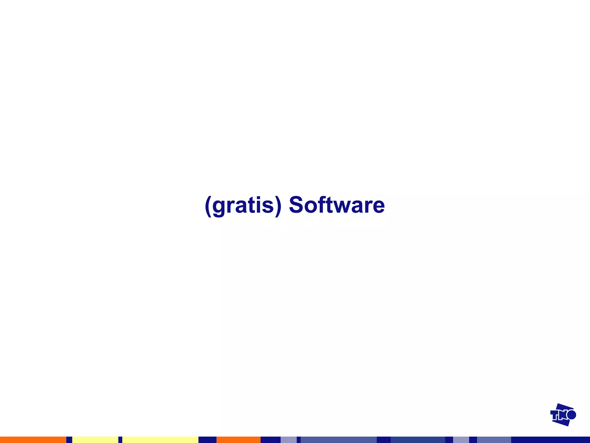 (gratis) Software 