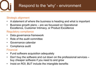 Linking the workface to the strategic objectives