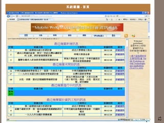 系統截圖 - 首頁 12 