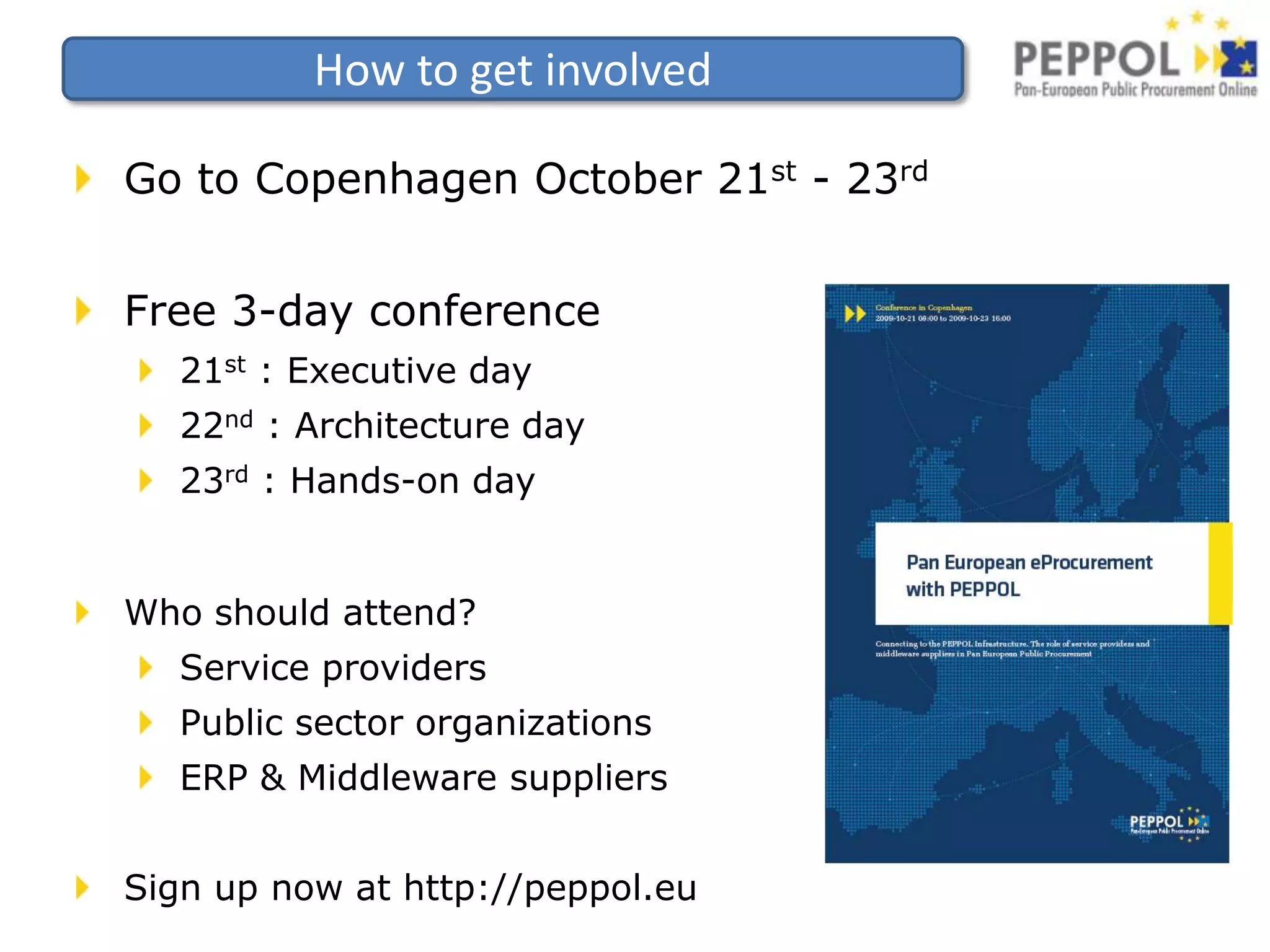 Set-up a well defined governance process