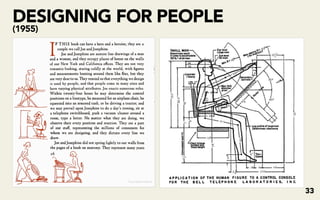 DESIGNING FOR PEOPLE
(1955)




                       33
 