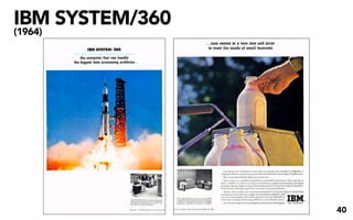 IBM SYSTEM/360
(1964)




                 40
 
