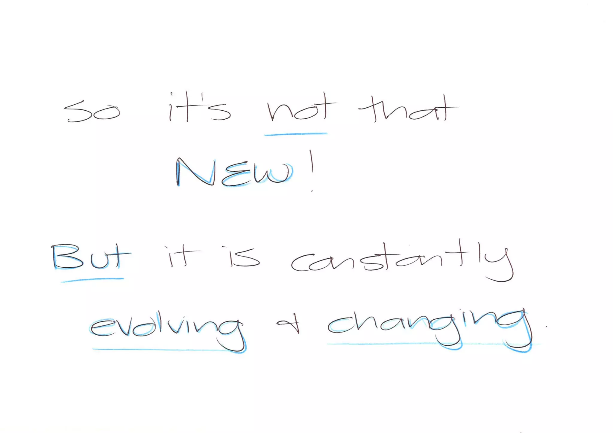 New Media presentation