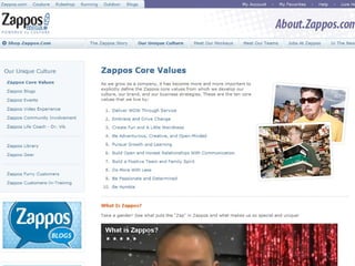Zappos; blog.twitter; product promotie; video 