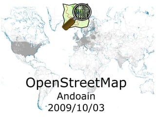 OpenStreetMap Andoain 2009/10/03 