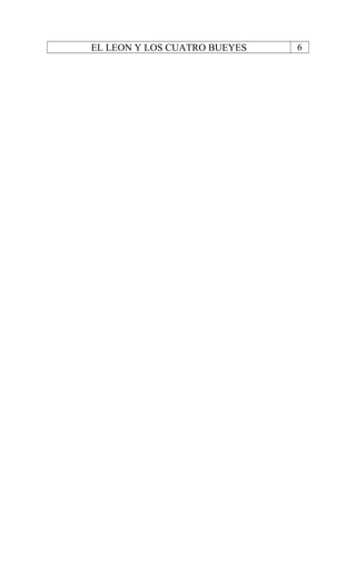 EL LEON Y LOS CUATRO BUEYES 6
 