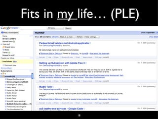 Fits in my life… (PLE)