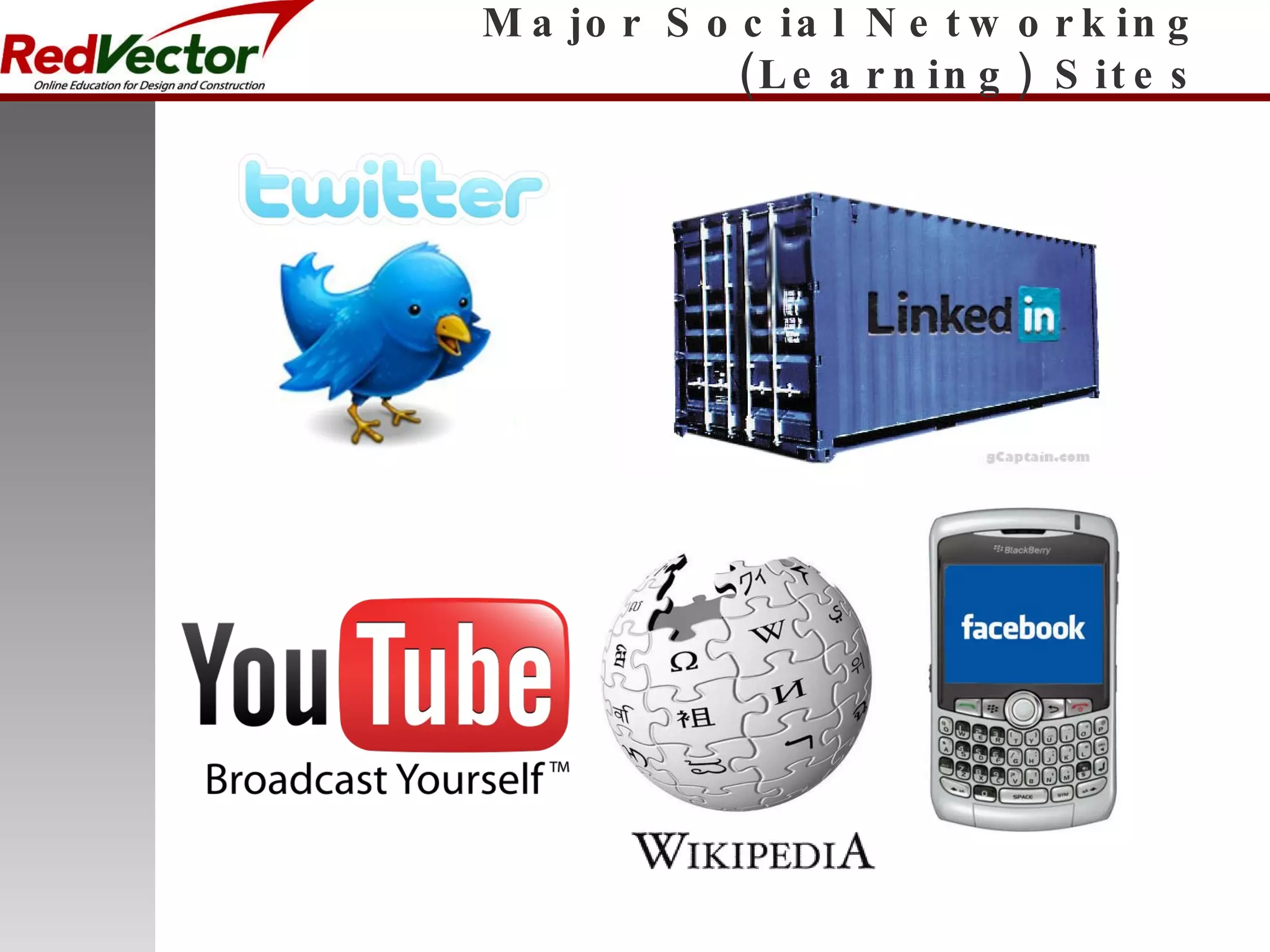Major Social Networking (Learning) Sites 