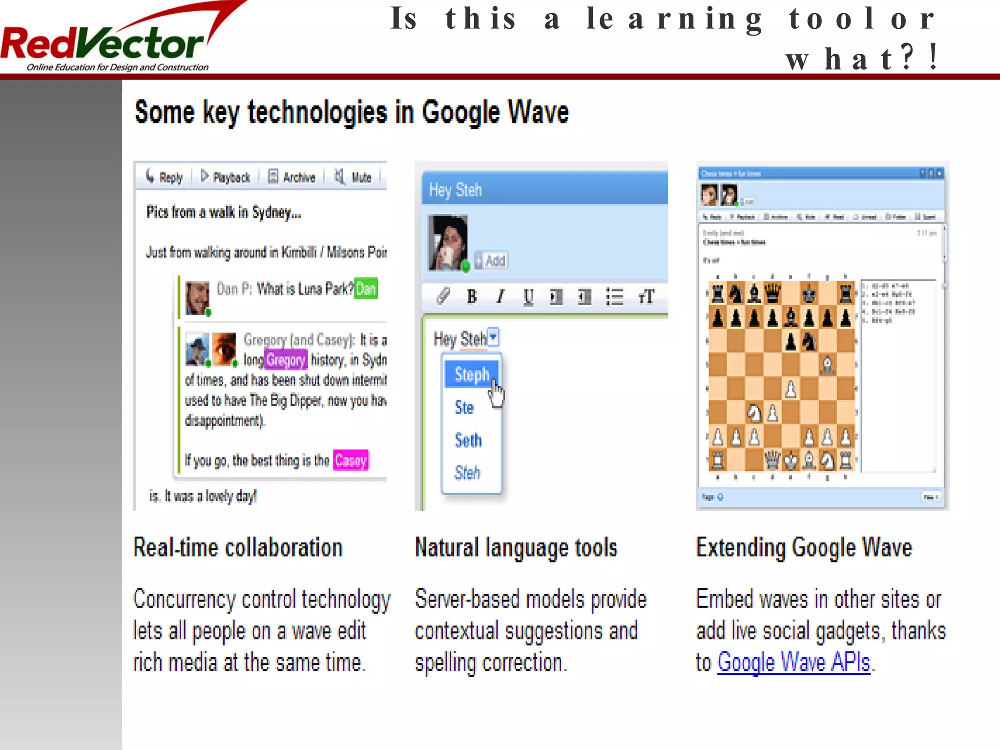Is this a learning tool or what?! 