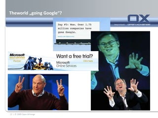  Microsoft| © 2009 Open-Xchange3