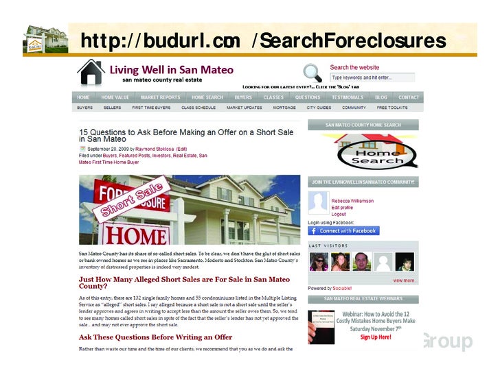San Mateo First Time Home Buyer Inspections