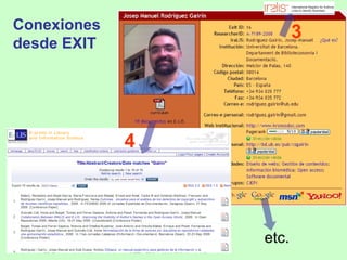 Conexiones desde EXIT etc. 3 4 