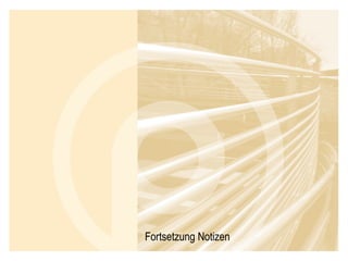 Fortsetzung Notizen 