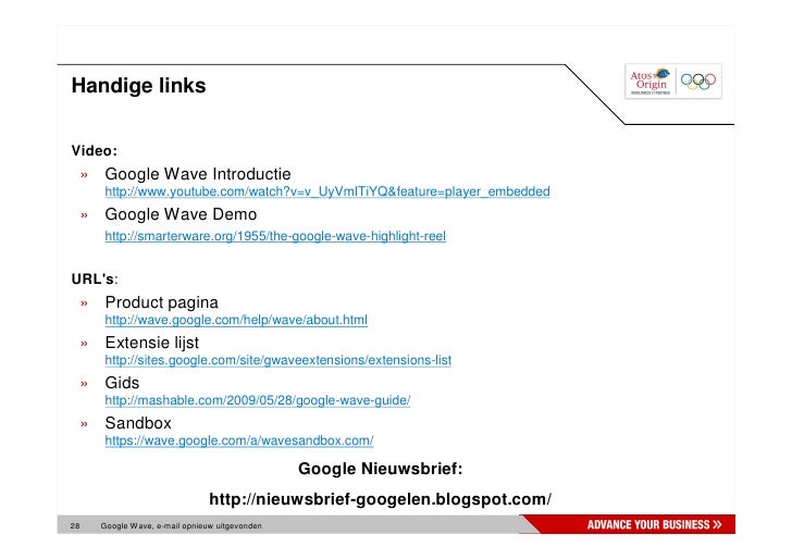 Open Innovatie: Google Wave, e-mail opnieuw uitgevonden