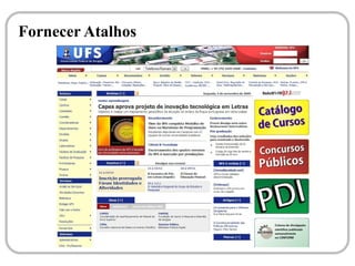 Fornecer Atalhos




     Clique para editar o estilo do subtítulo
                     mestre
 