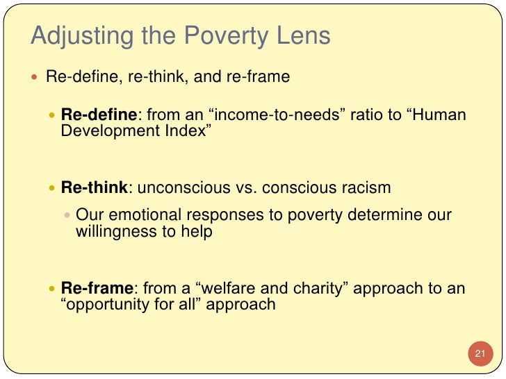 The Racialization of Poverty