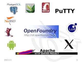 PuTTY




2009/11/13           51
 