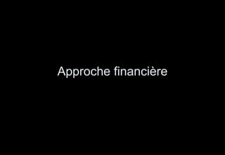 Approche financière 