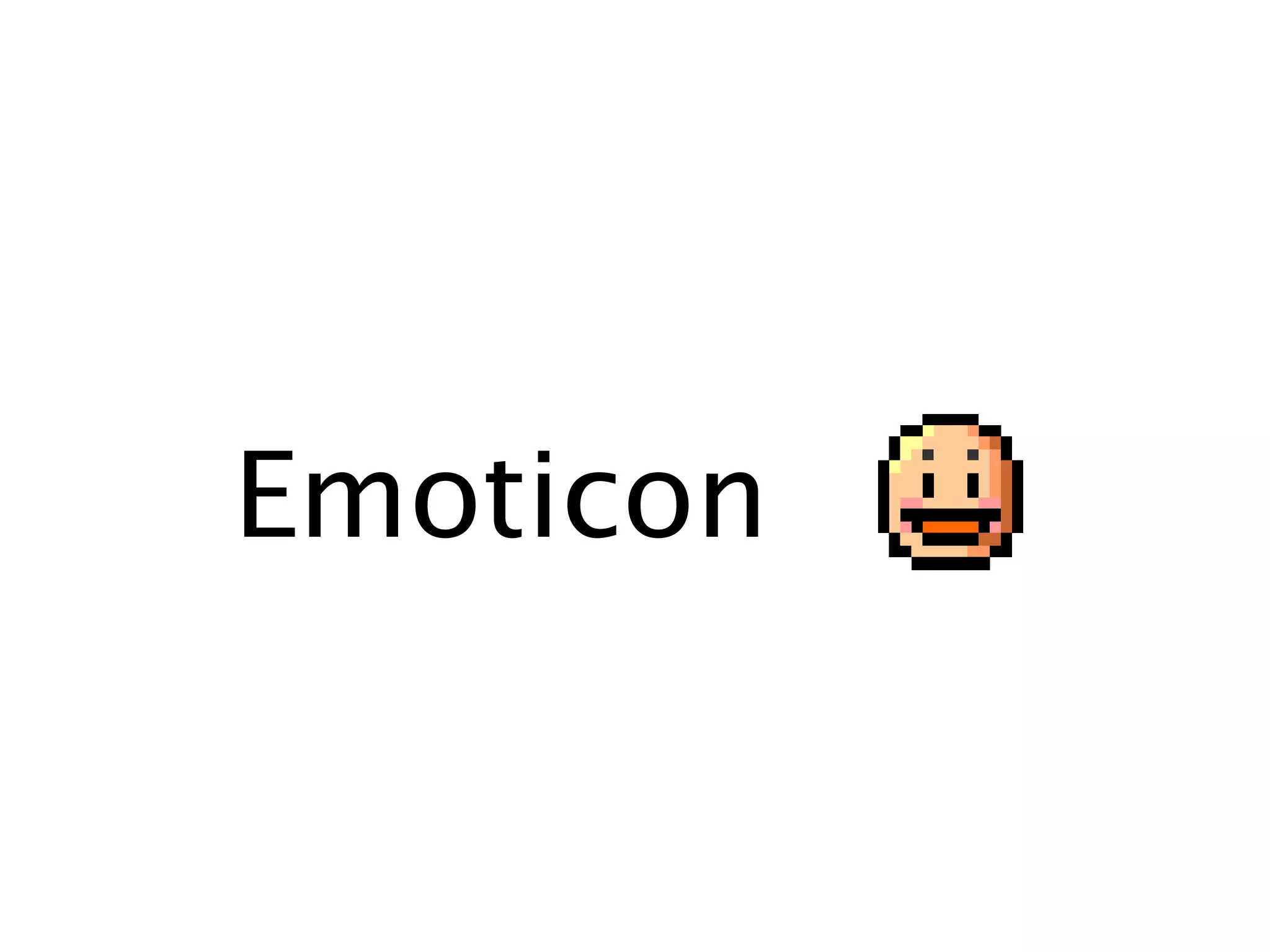 Emoticon
 