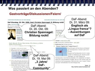 Werkzeugen  zu sammeln http://dafnet.web2.0campus.net Fixpunkt – Dienstag-Treffen via Internet : http://farm4.static.flickr.com/3026/2645589939_4d757c06ab.jpg?v=0 von linh.ngahn 