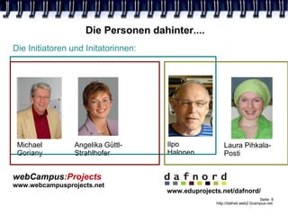 Wöchentliche Echtzeittreffen  jeden Dienstag Abend  19.00-20.30 h (MEZ) via Internet Ziele: Deutsch zu sprechen 