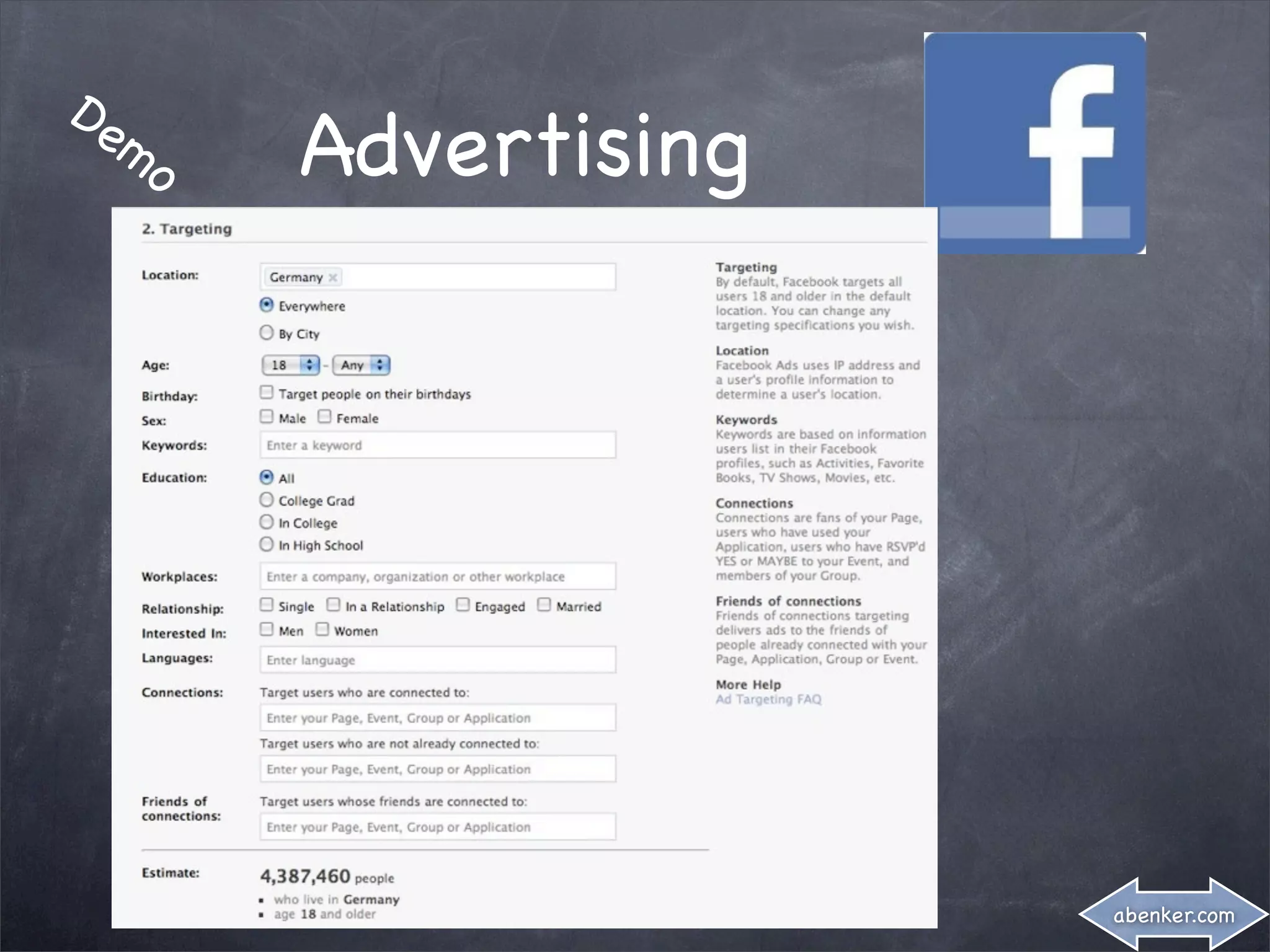 De
  mo   Advertising




                     abenker.com
 