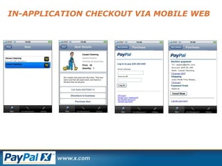 IN-APPLICATION CHECKOUT VIA MOBILE WEB 