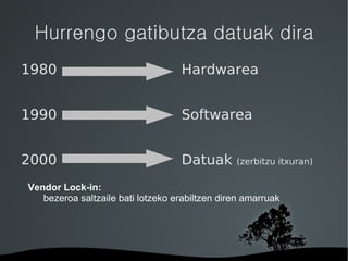Hard eta soft. Oso merke! 