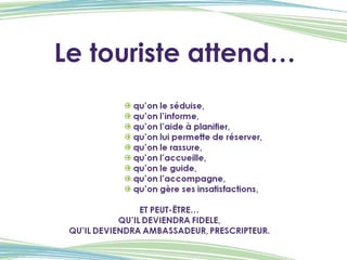 Le touriste attend… 