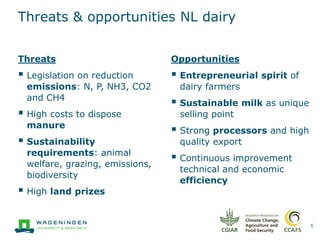 GHG mitigation efforts on dairy farms in the Netherlands (NL): From objectives to best practices and implementation