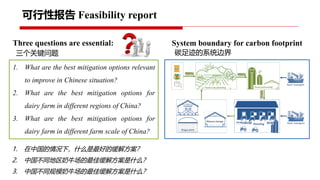 Project implementation progress: Piloting and scaling of low emission development options in large scale dairy farms in China