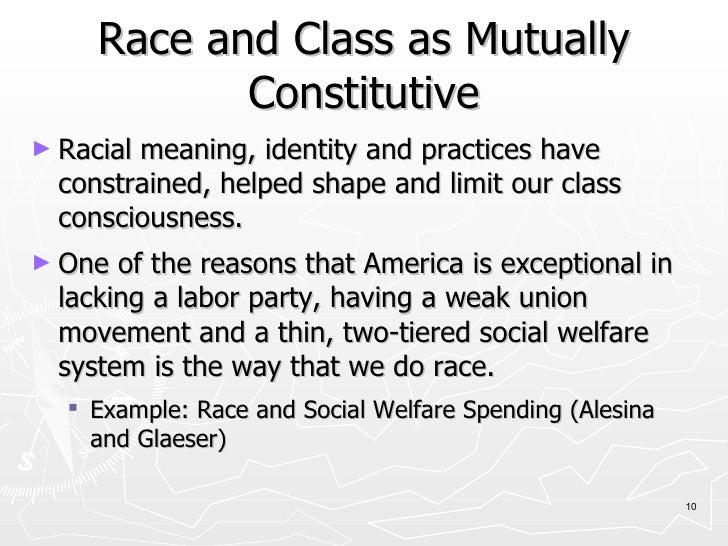 Race And Class Race And Class