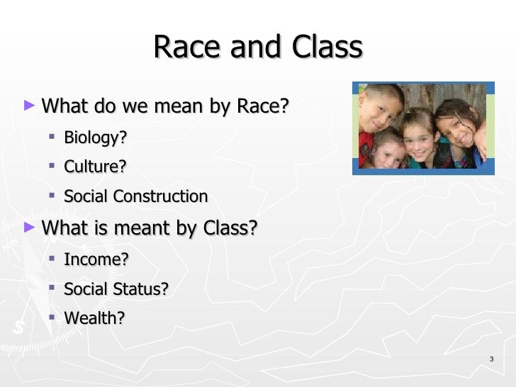 Race And Class Race And Class