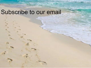 Subscribe to our email 